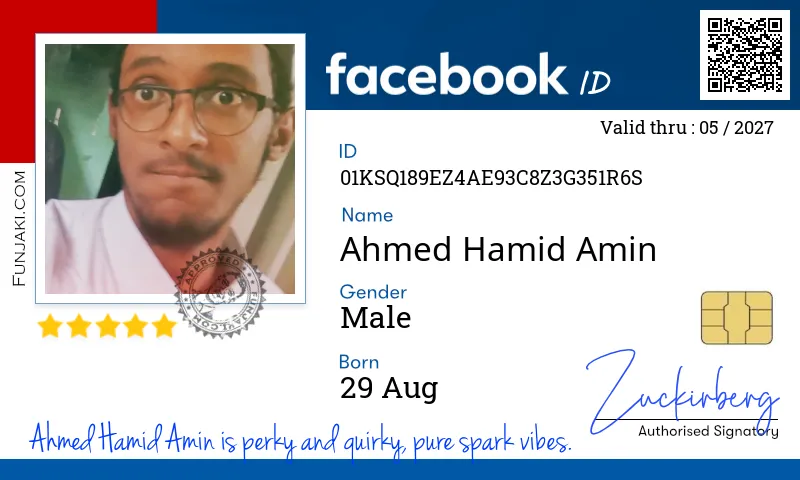 Facebook ID Card
