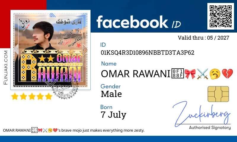 Facebook ID Card