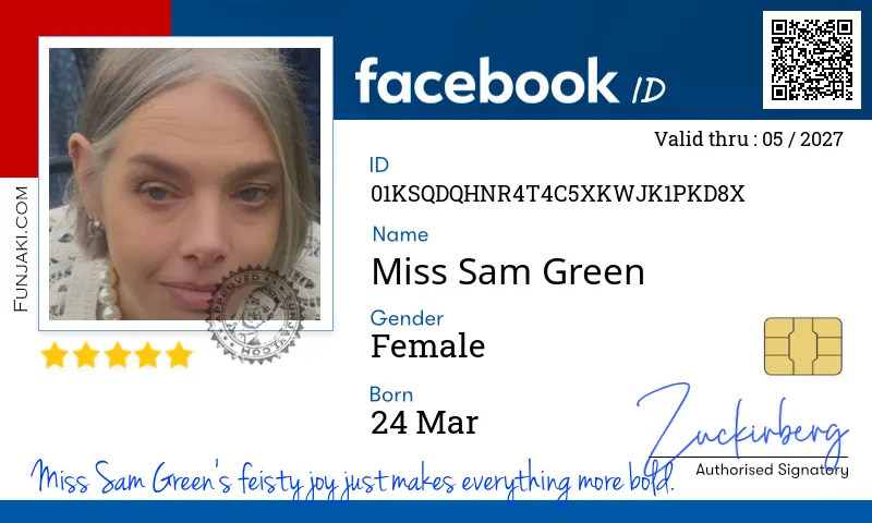 Facebook ID Card