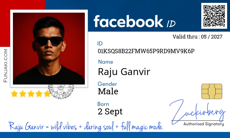 Facebook ID Card
