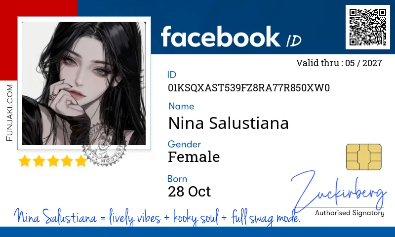 Facebook ID Card