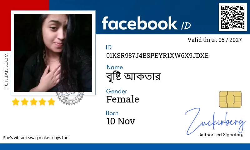 Facebook ID Card