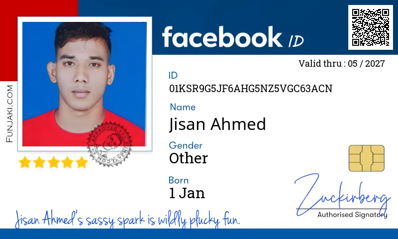 Facebook ID Card