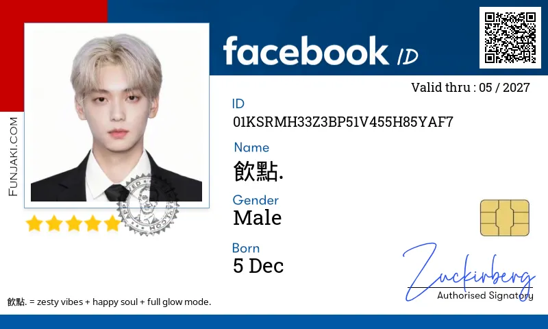 Facebook ID Card