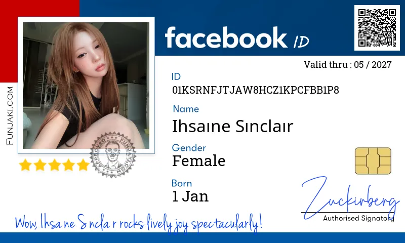 Facebook ID Card