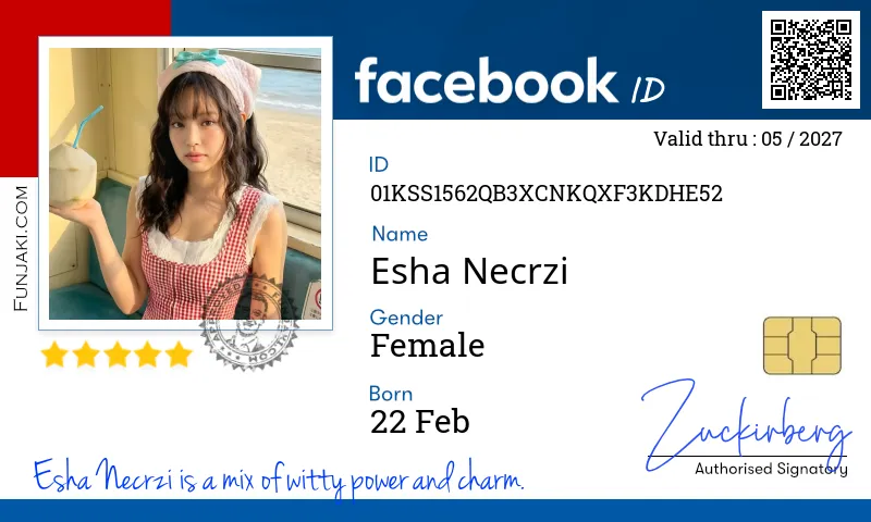 Facebook ID Card