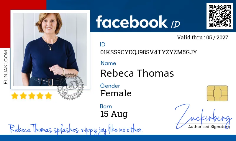 Facebook ID Card