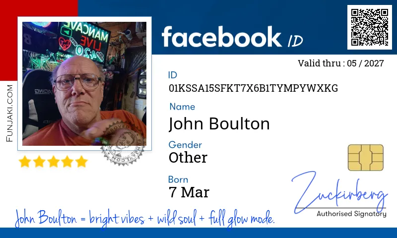 Facebook ID Card