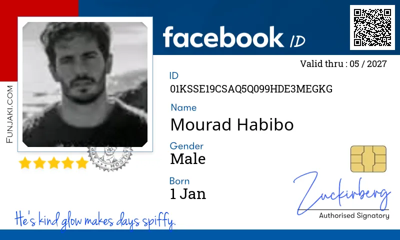 Facebook ID Card