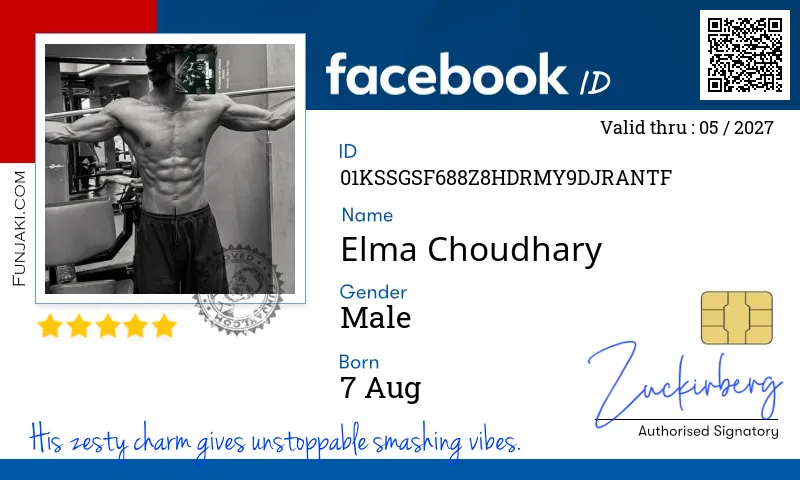 Facebook ID Card