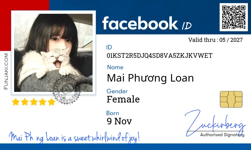 Facebook ID Card