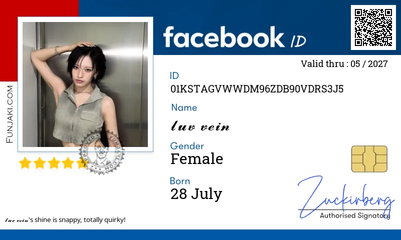 Facebook ID Card