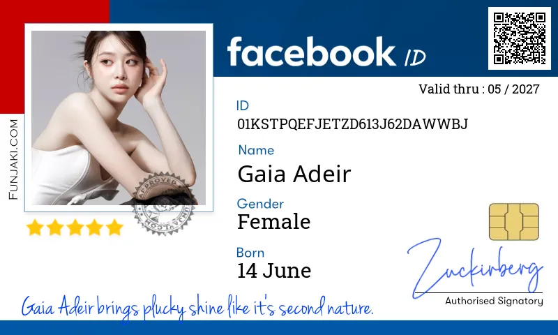 Facebook ID Card