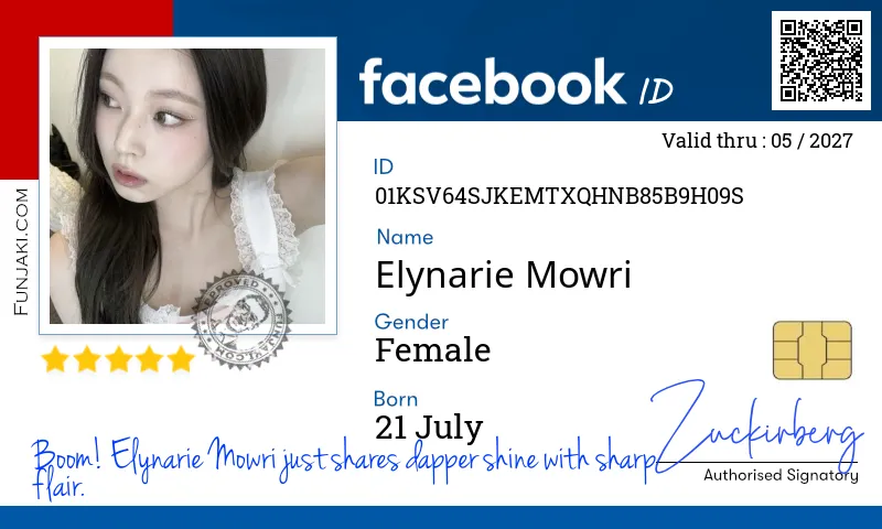 Facebook ID Card