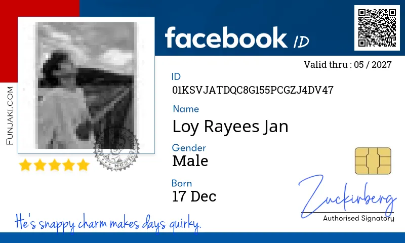 Facebook ID Card