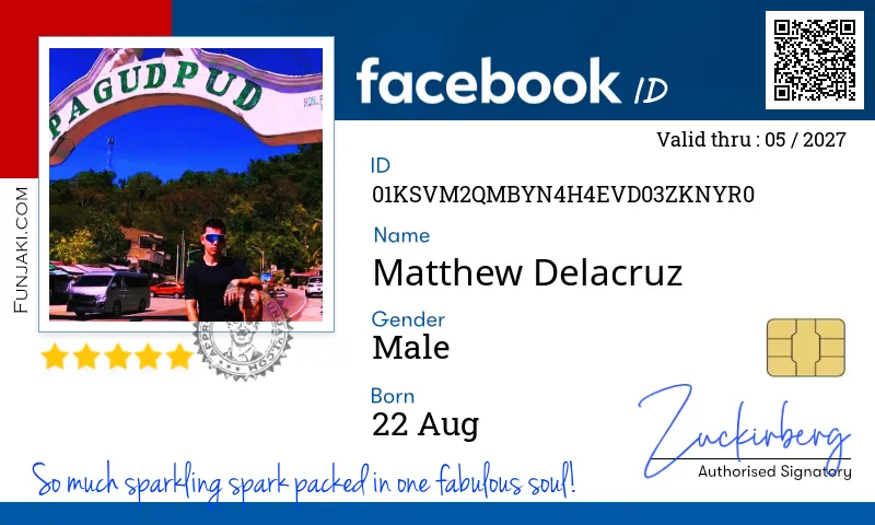 Facebook ID Card