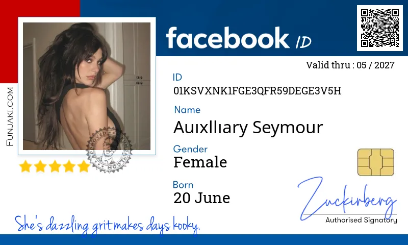 Facebook ID Card