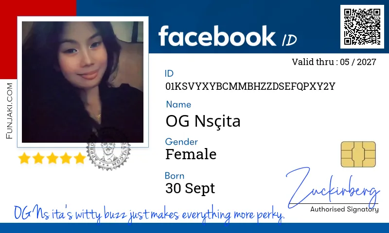 Facebook ID Card