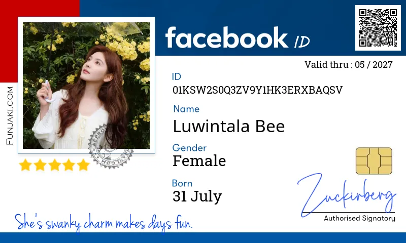 Facebook ID Card