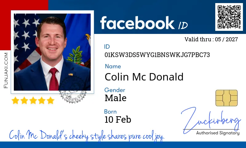 Facebook ID Card