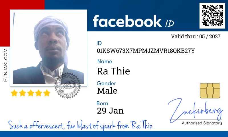 Facebook ID Card