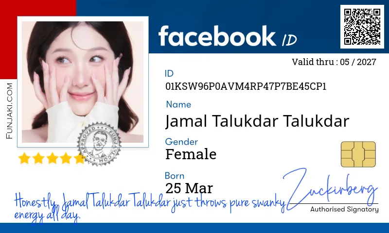 Facebook ID Card