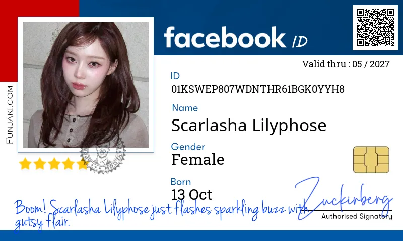 Facebook ID Card