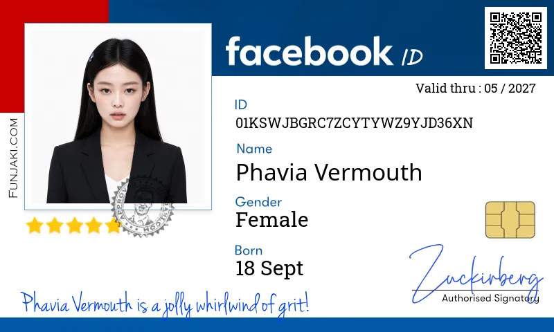 Facebook ID Card