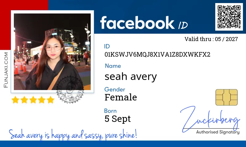 Facebook ID Card