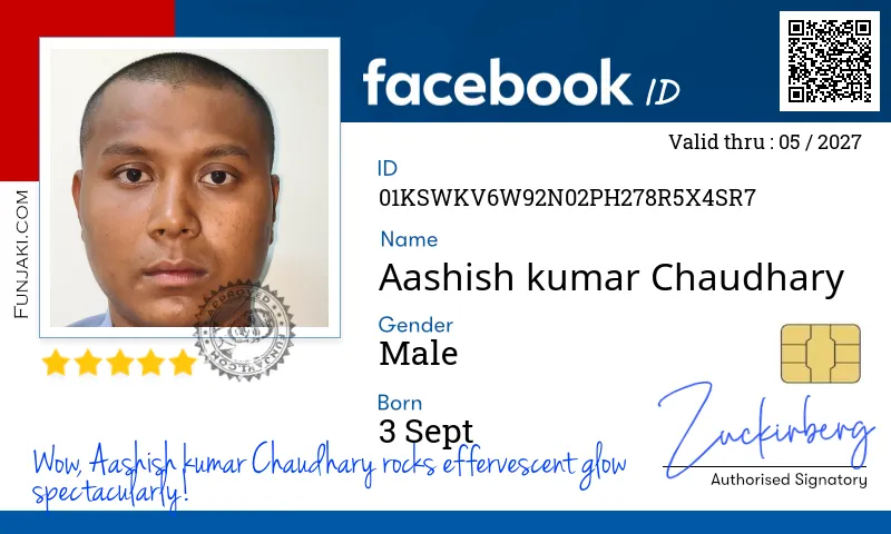 Facebook ID Card