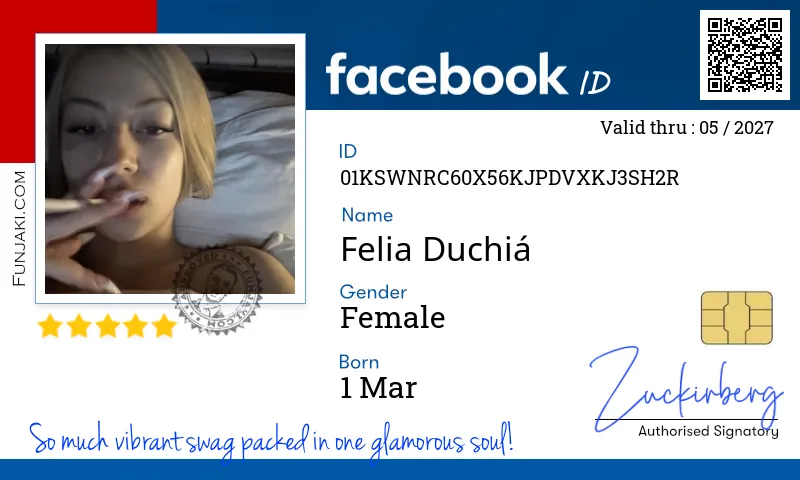 Facebook ID Card