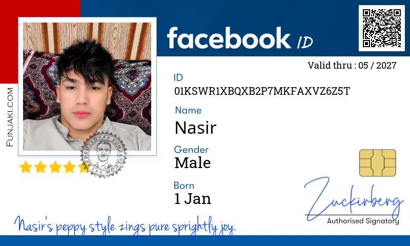 Facebook ID Card