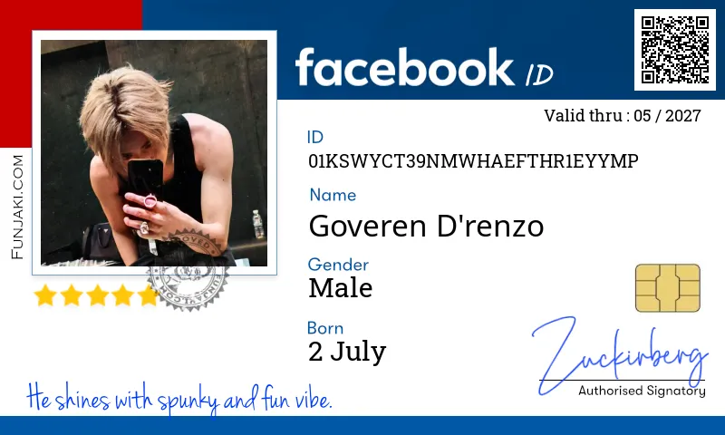 Facebook ID Card