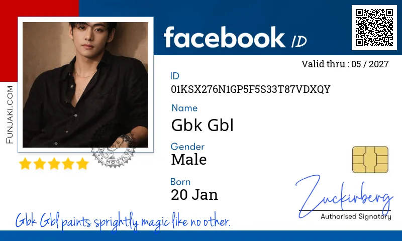 Facebook ID Card