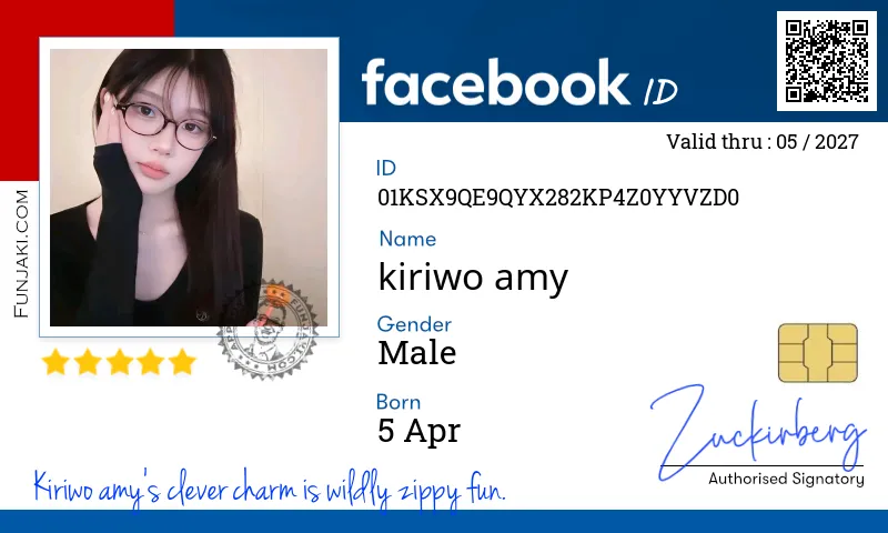 Facebook ID Card