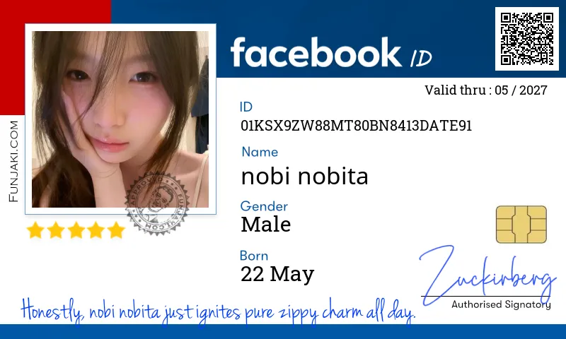 Facebook ID Card