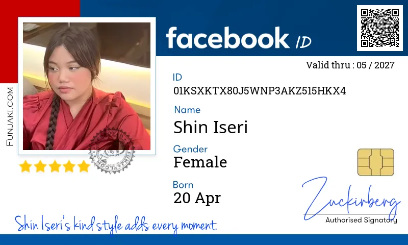 Facebook ID Card