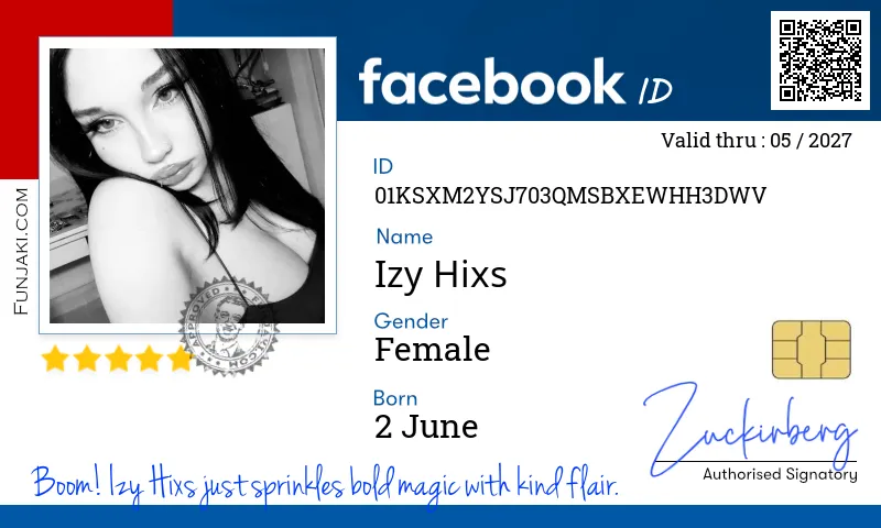 Facebook ID Card