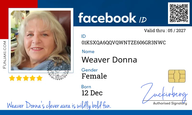 Facebook ID Card
