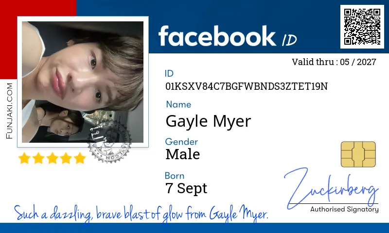 Facebook ID Card