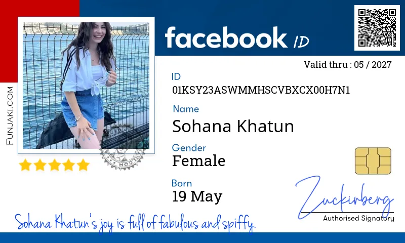 Facebook ID Card
