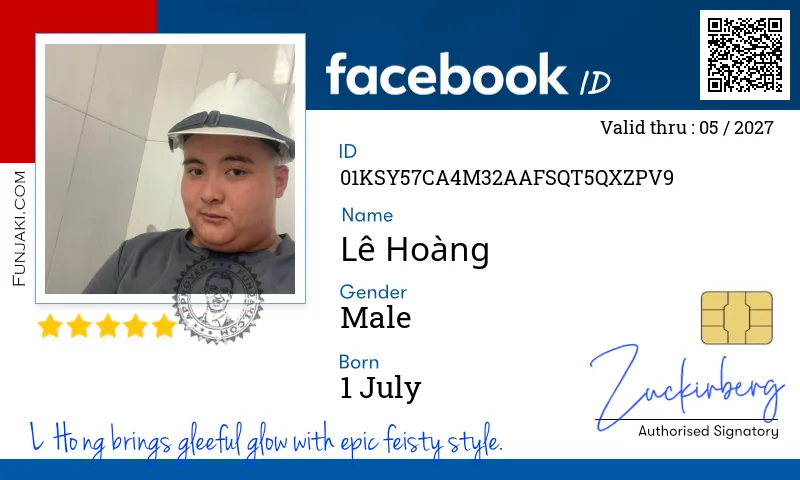 Facebook ID Card