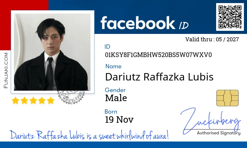 Facebook ID Card