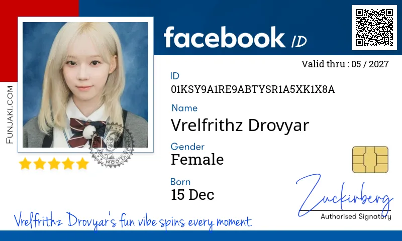 Facebook ID Card