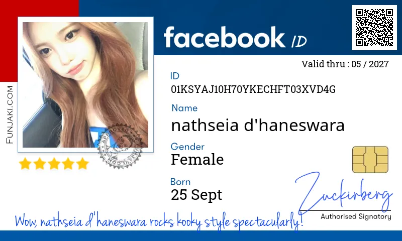 Facebook ID Card