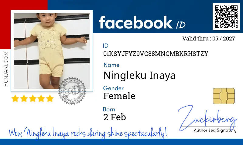 Facebook ID Card