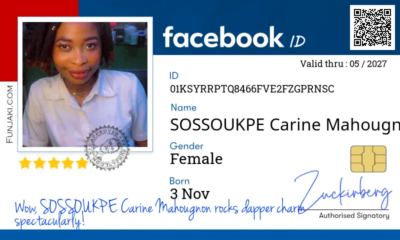 Facebook ID Card