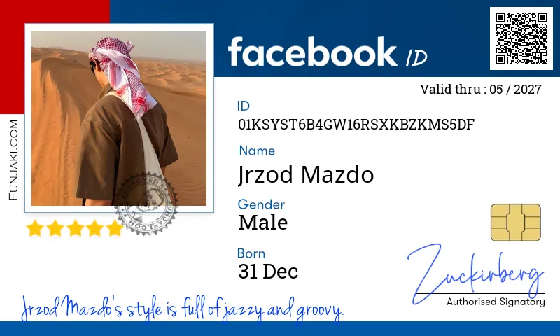 Facebook ID Card
