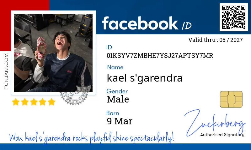 Facebook ID Card