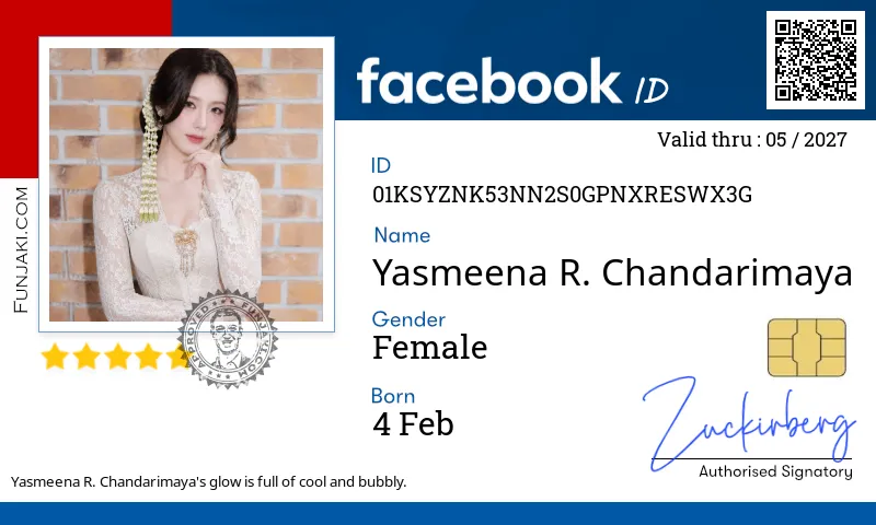 Facebook ID Card